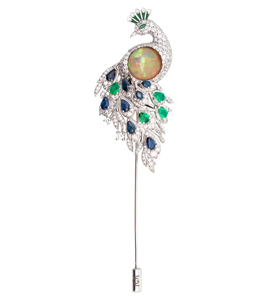 The Peacock Brooch